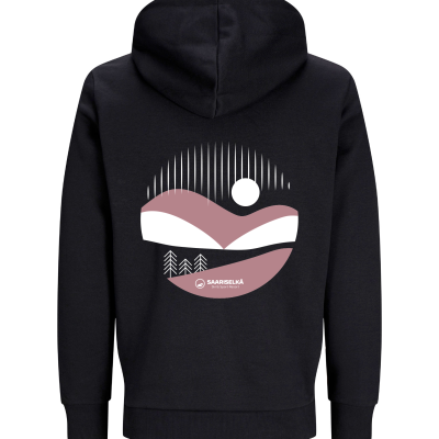 Ski Saariselkä Huppari Black