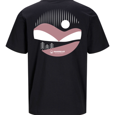 Ski Saariselkä T-Paita Black