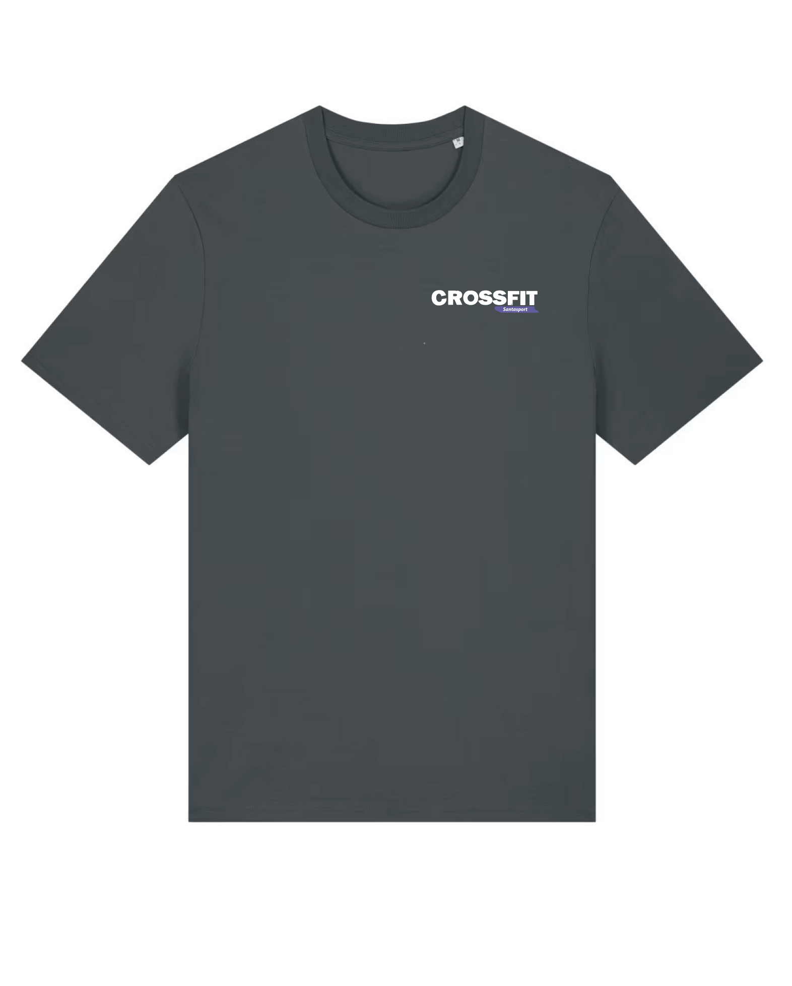CrossFit SantaSport Reindeer Tee – Anthracite - Image 2