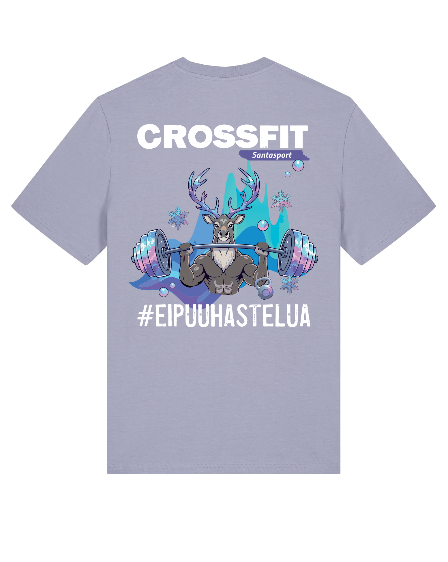 CrossFit SantaSport Reindeer Tee – Lavender