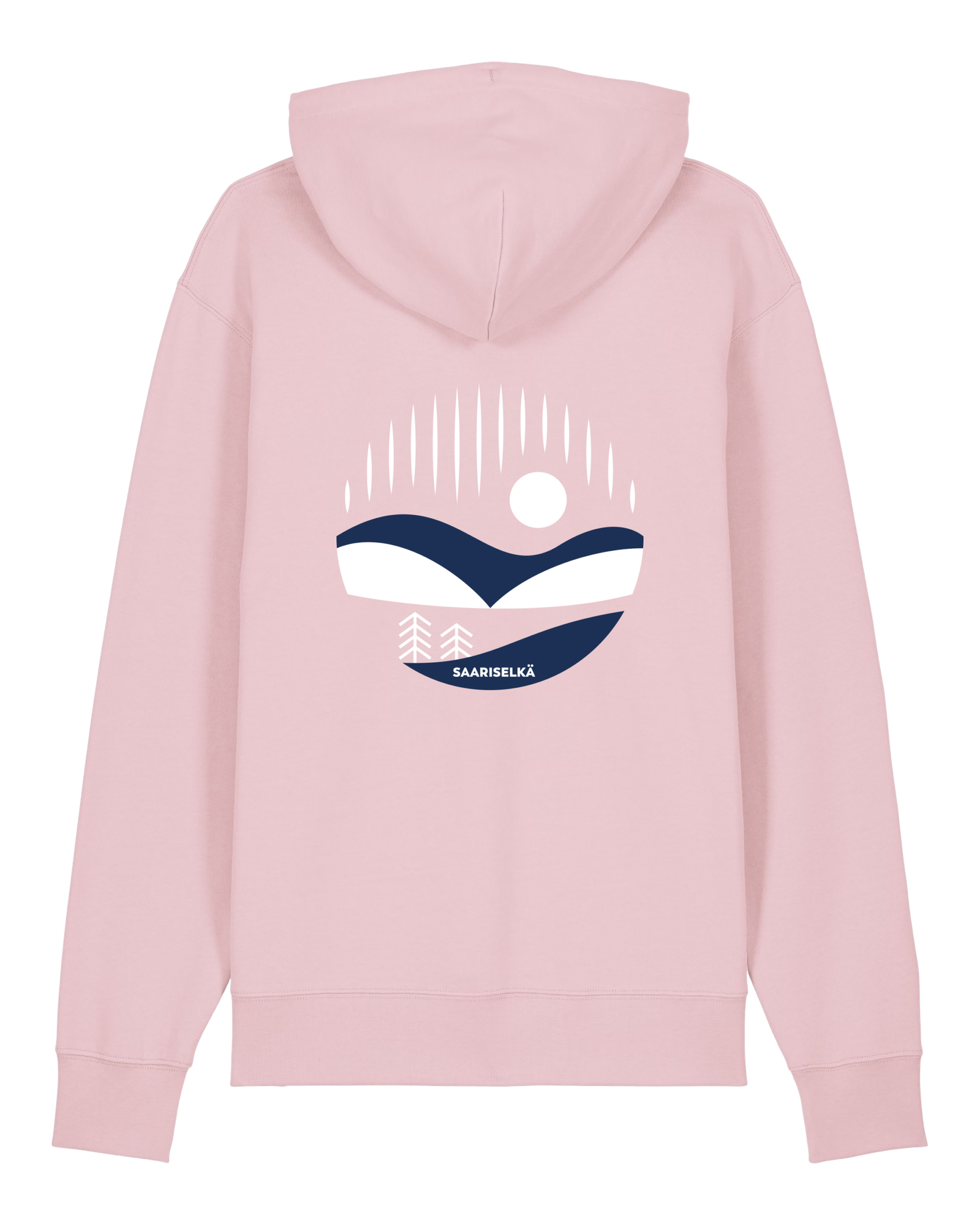 Ski Saariselkä Huppari - Cotton Pink